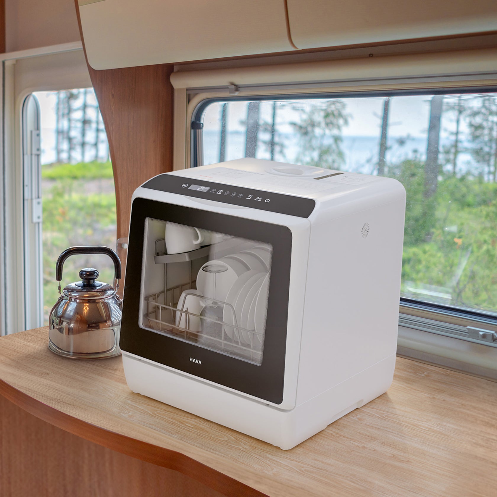 HAVA R09 and R01 Countertop Dishwasher Bundle