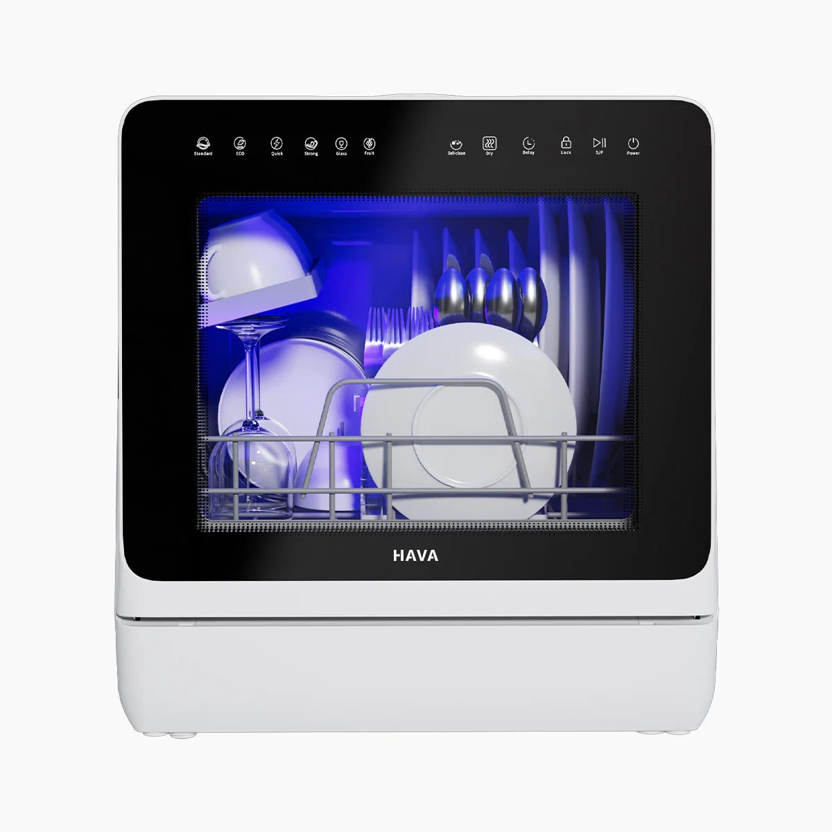 HAVA R09 Compact Countertop Dishwasher