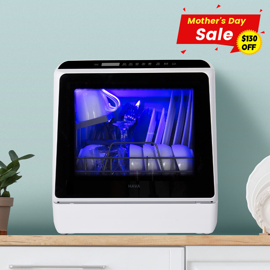 R01 Compact Countertop Dishwasher