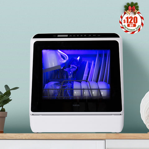 HAVA R01 Compact Countertop Dishwasher