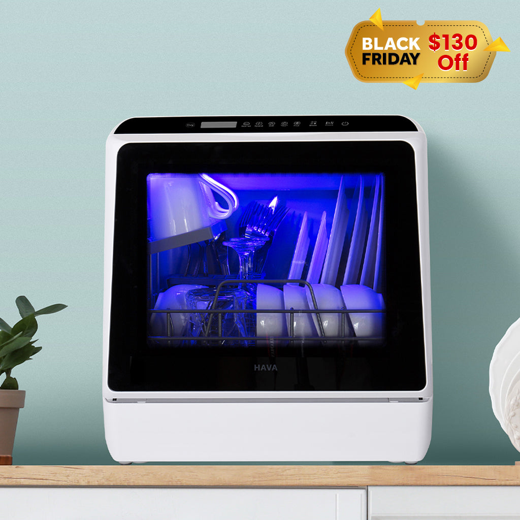 R01 Compact Countertop Dishwasher