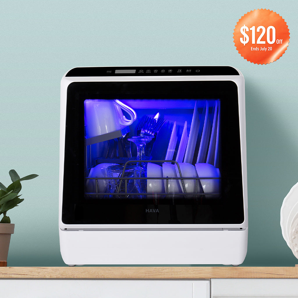 R01 Compact Countertop Dishwasher