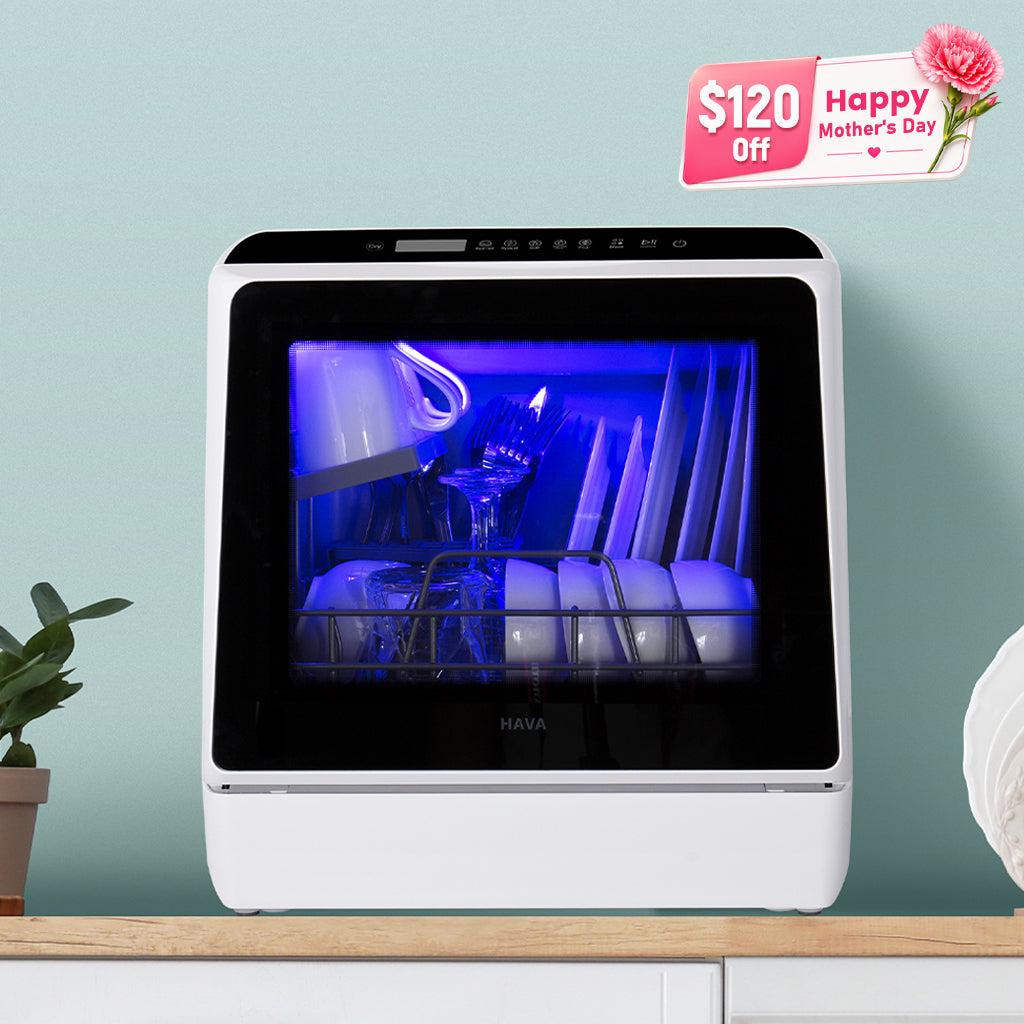 HAVA R01 Compact Countertop Dishwasher