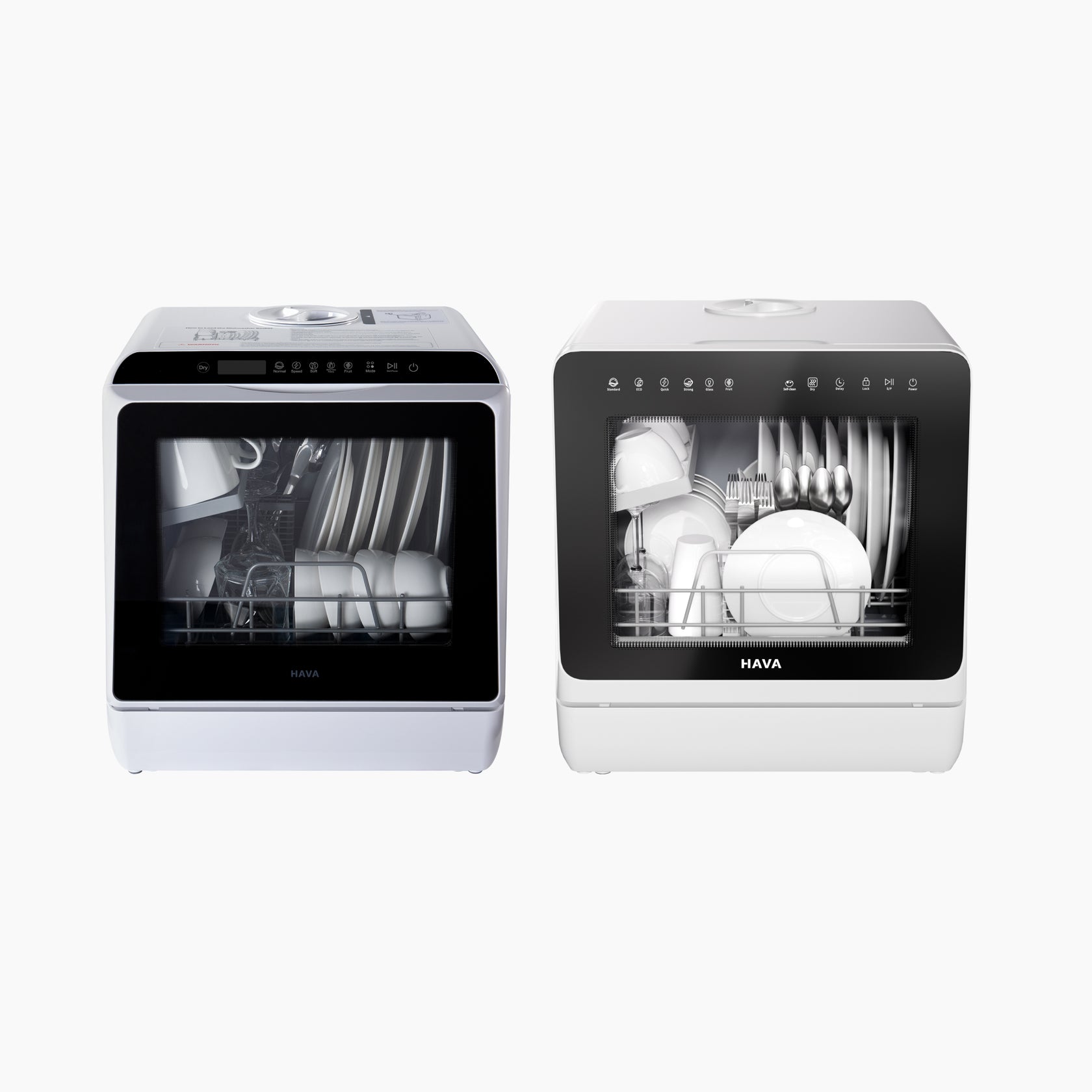 HAVA R09 and R01 Countertop Dishwasher Bundle