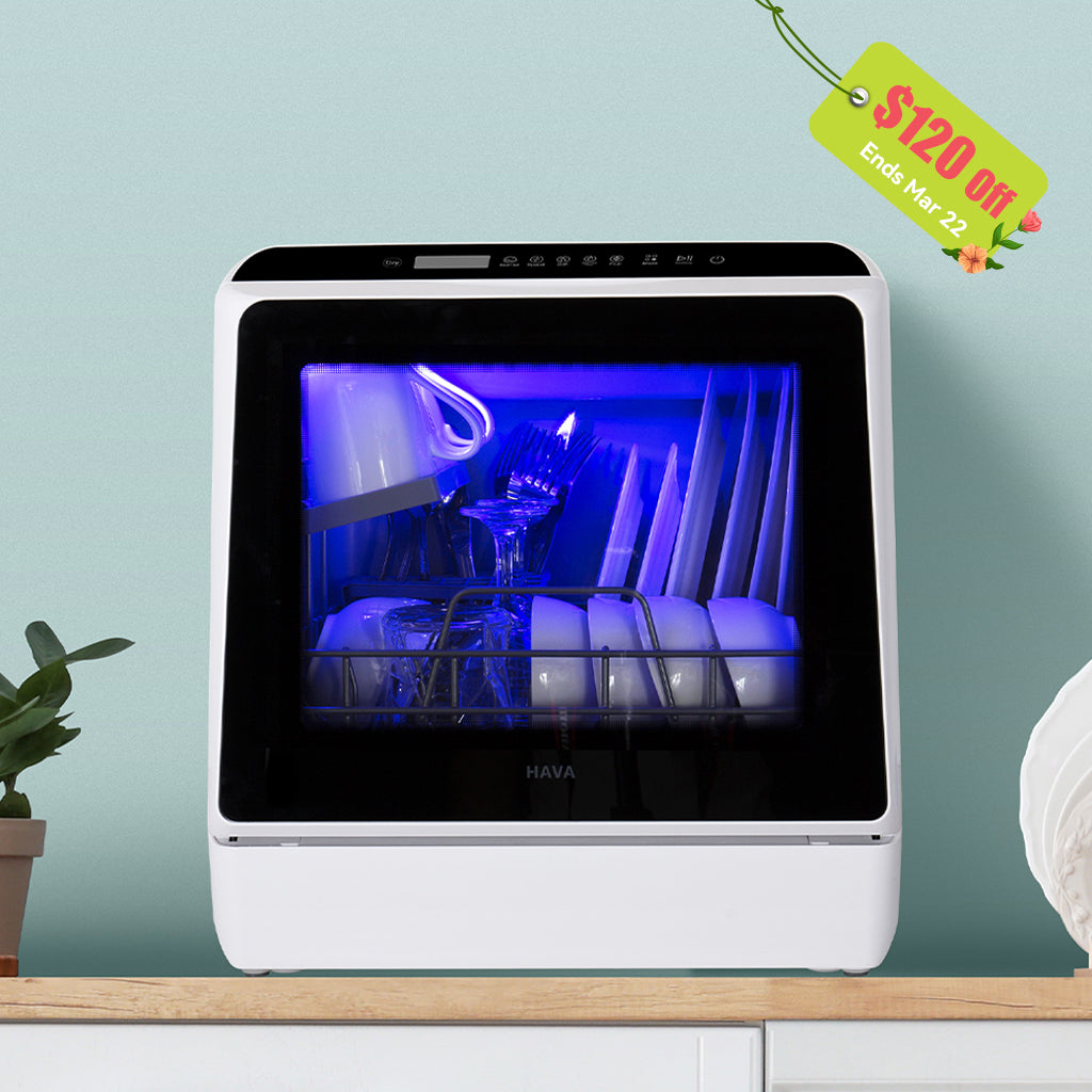 R01 Compact Countertop Dishwasher