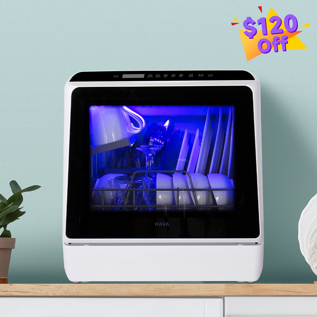 R01 Compact Countertop Dishwasher