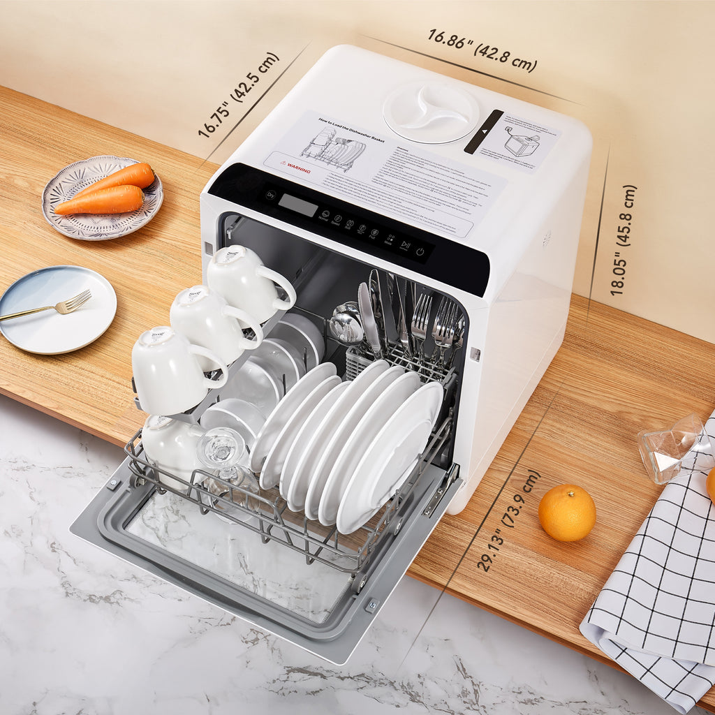 R01 Compact Countertop Dishwasher