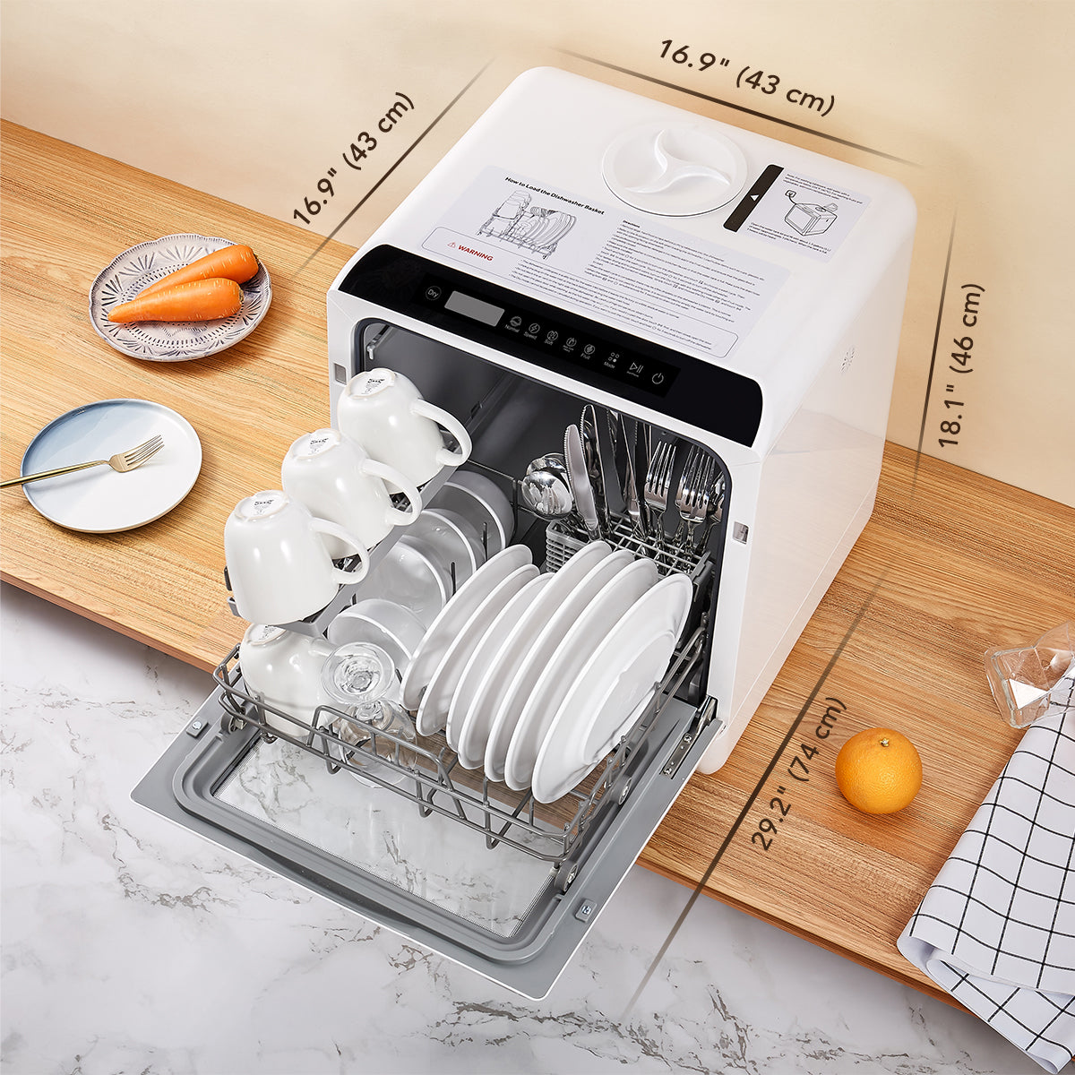 Refurbished HAVA R01 Countertop Dishwasher