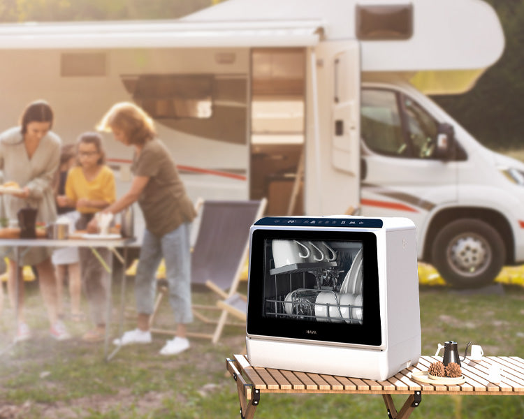 The HAVA Compact RV Dishwasher Saves You Time So You Can Enjoy The View