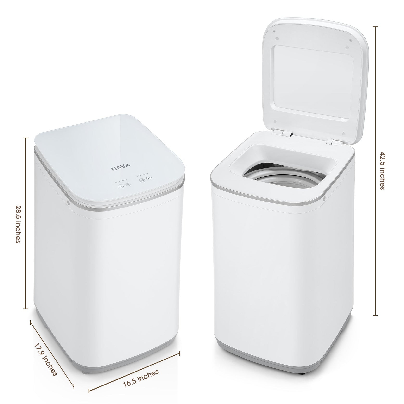 HAVA T01 Portable Washing Machine Bundle