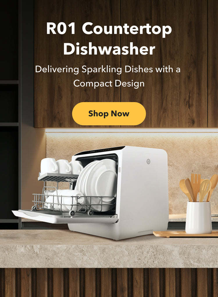 Lave-linges Machine à laver design compact portable,2 en 1 Compact