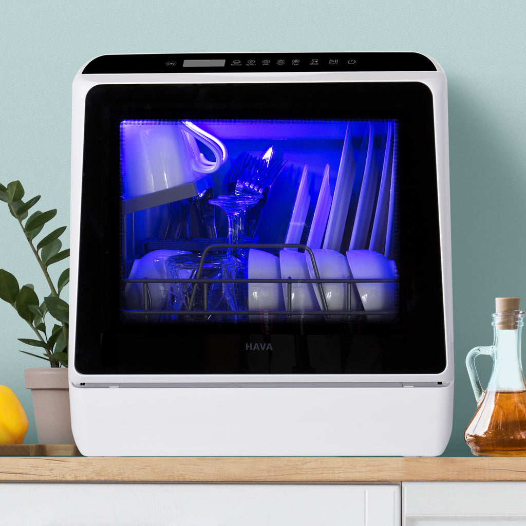 HAVA R01 Countertop Dishwasher for Apartments, RVs, and Limited Spaces